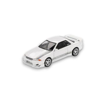 Nissan Skyline GT-R (R32) VeilSide Combat C-I White 2011 1:64 Mini GT MGT01066-R NMGT01066