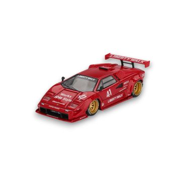 Lamborghini Countach LB-WORKS Red 2025 1:64