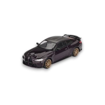 BMW M4 M-Performance Daytona Violet 2021 1:64 Modell Mini GT MGT01112-L