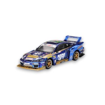 Nissan Silvia LB-Super Silhouette #555 Team Liberty Walk 2025 Formula Drift 1:64 Mini GT MGT01157-R