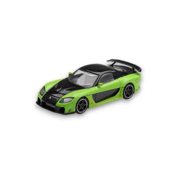 Mazda RX-7 VeilSide Fortune7 Green 2012 1:64 Modell Mini GT MGT01223-L