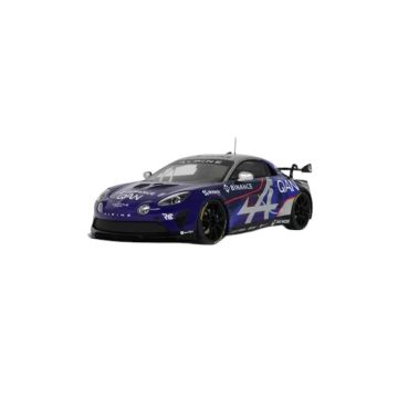 Alpine A110 GT4 Evo Blue Alpine Esports Series 1:18 Ottomobile Modellauto OT1160
