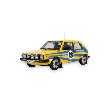 VW Golf MK1 GR2 Yellow P Eklund Monte Carlo 1980 1:18 Modellauto Ottomobile 1162