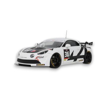 Alpine A110 GT4 White Ultimate GT Endurance Cup 2024 1:18 