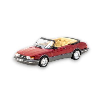 Saab 900 Turbo Convertible Red 1:64 